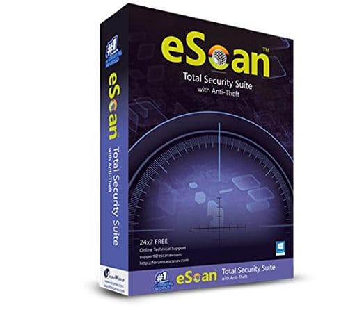 eScan Total Security Suite Anti-Virus 10 Users 1 Year