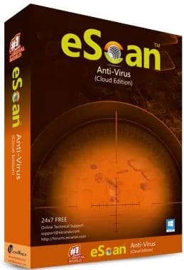 eScan Anti-Virus Cloud Edition 1 User 3 year eScan Anti-Virus Cloud Edition 1 User 3 year