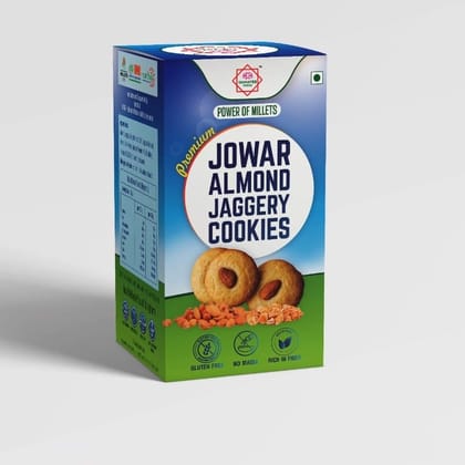 Jowar Almond Jaggery Cookies