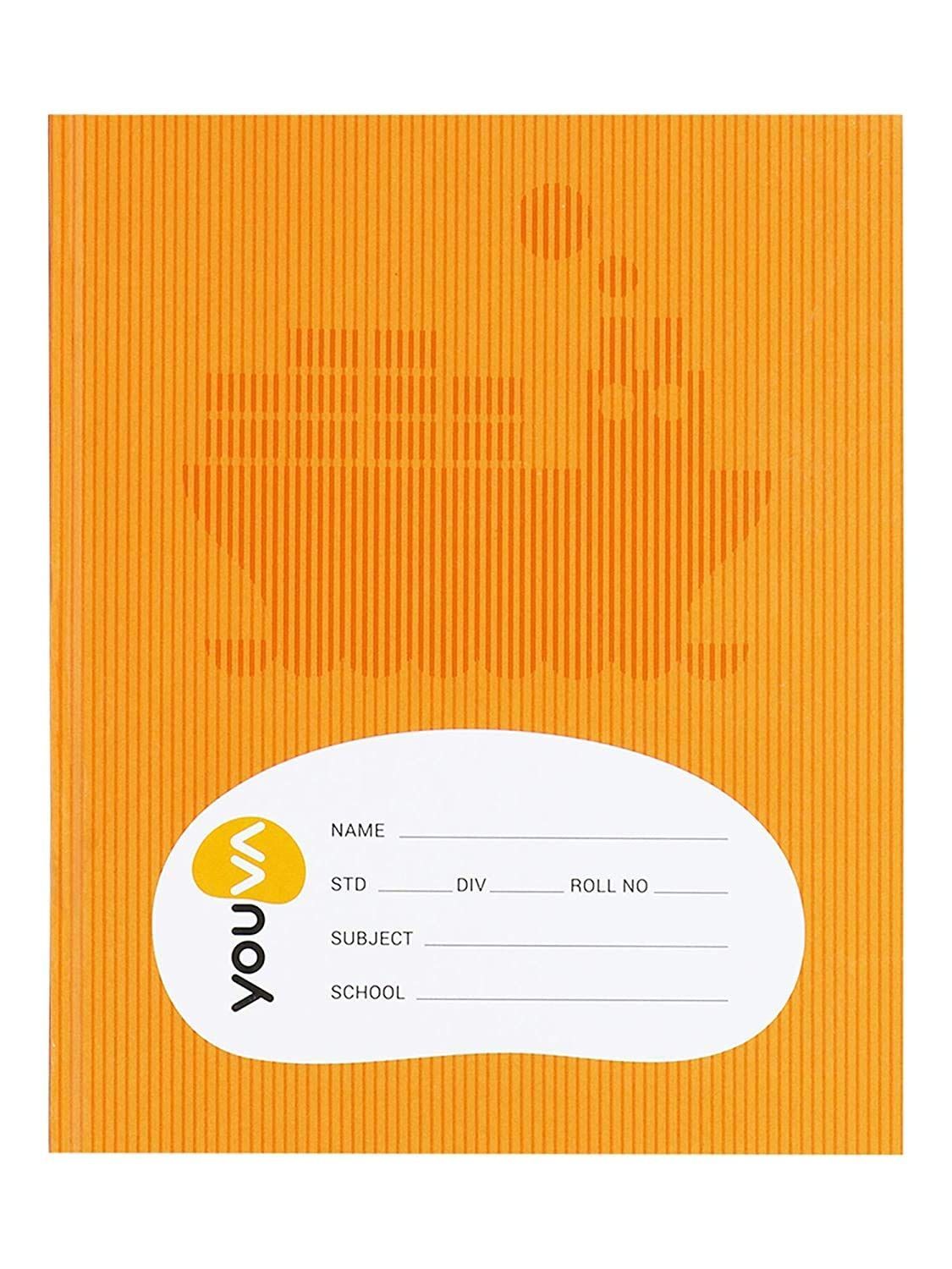 Navneet Youva | Full Bound | Brown Note Book | 15.5 cm x 18.8 cm | Single Line (Urdu) | 76 Pages | Pack of 12