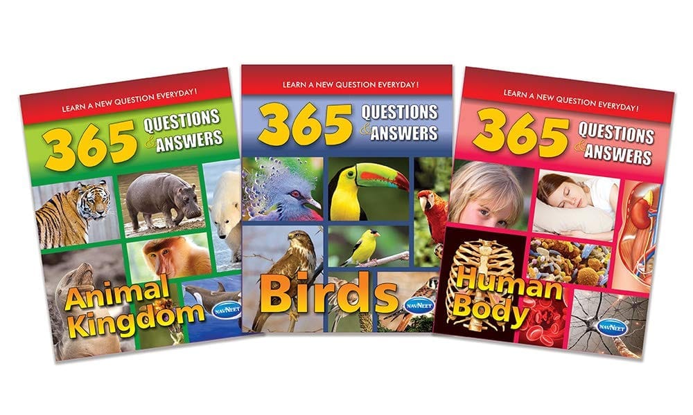 Navneet 365 Questions & Answers-Animals, Birds, Human [Paperback] Navneet Education