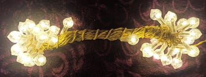 Yellow or Warm White LED Lighting/Rice Lights/String Lights/Fairy Lights with Constant Function, 9.3 Meter Length & 35 LED Bulbs