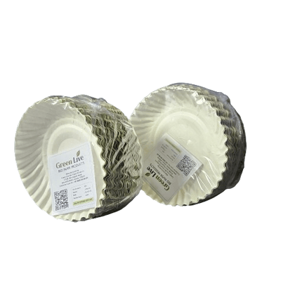 Uncoated paper plates