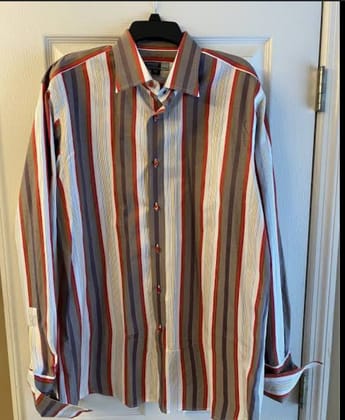 Men Regular Fit Spread Collar Checked Shirt Men Regular Fit Spread Collar Checked Shirt