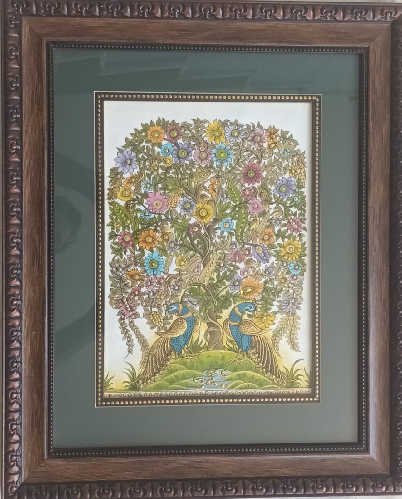 Pichwai Painting- Life Of Tree for home wall decor