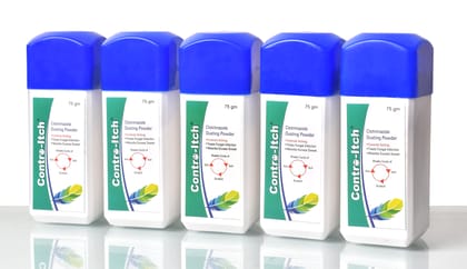 CONTRO-ITCH Anti-Septic Dusting Powder 5x75 gm