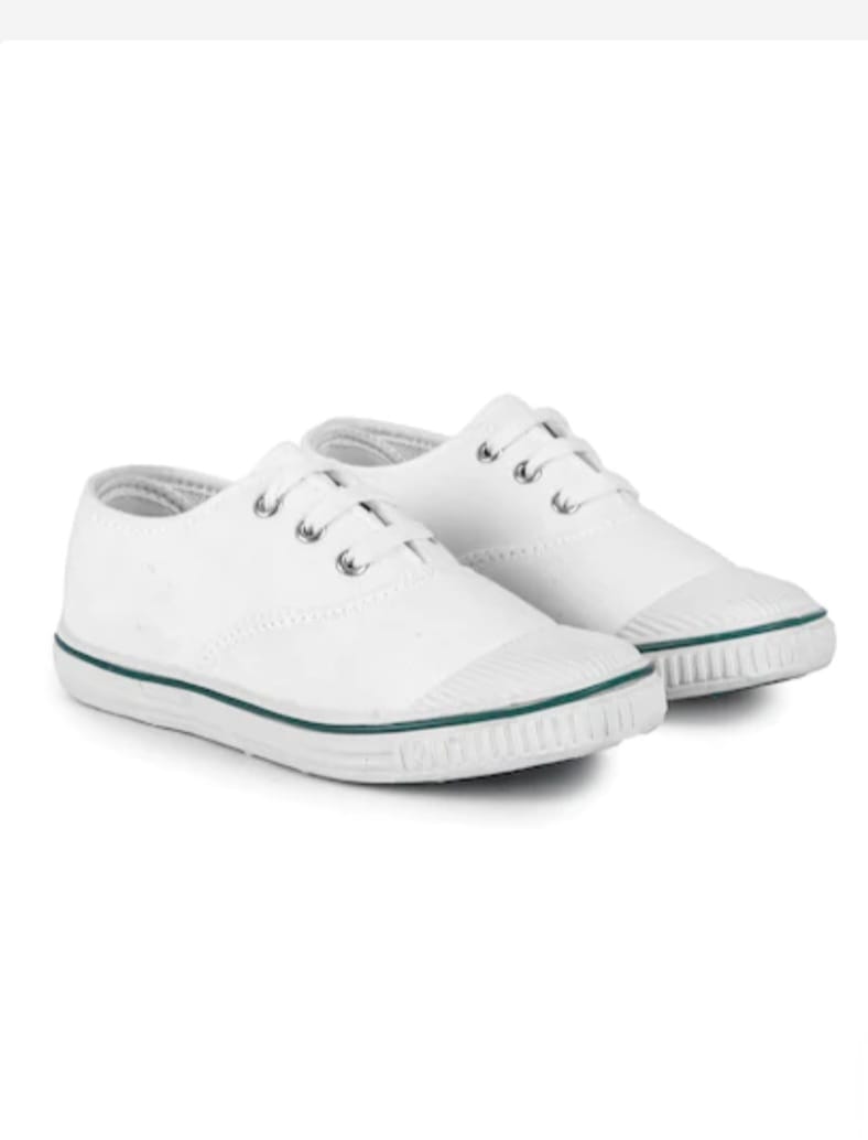 DAYZ SCHOOL AGE SCHOOL UNIFORM PT TENNISE CANVAS SHOES