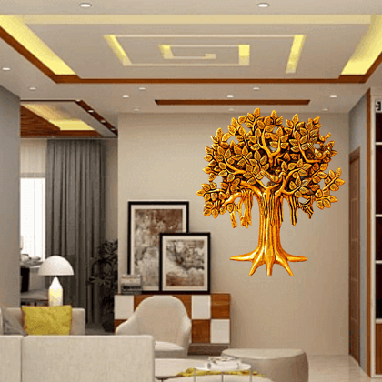 ARI Wall Sculptures, Metal Wall Art Decor Wall Sculpture Living Room Sofa Background Wall Decoration Bedroom Metal Wall Decoration Wall Hanging,Decor "Size:48X19 Inches".