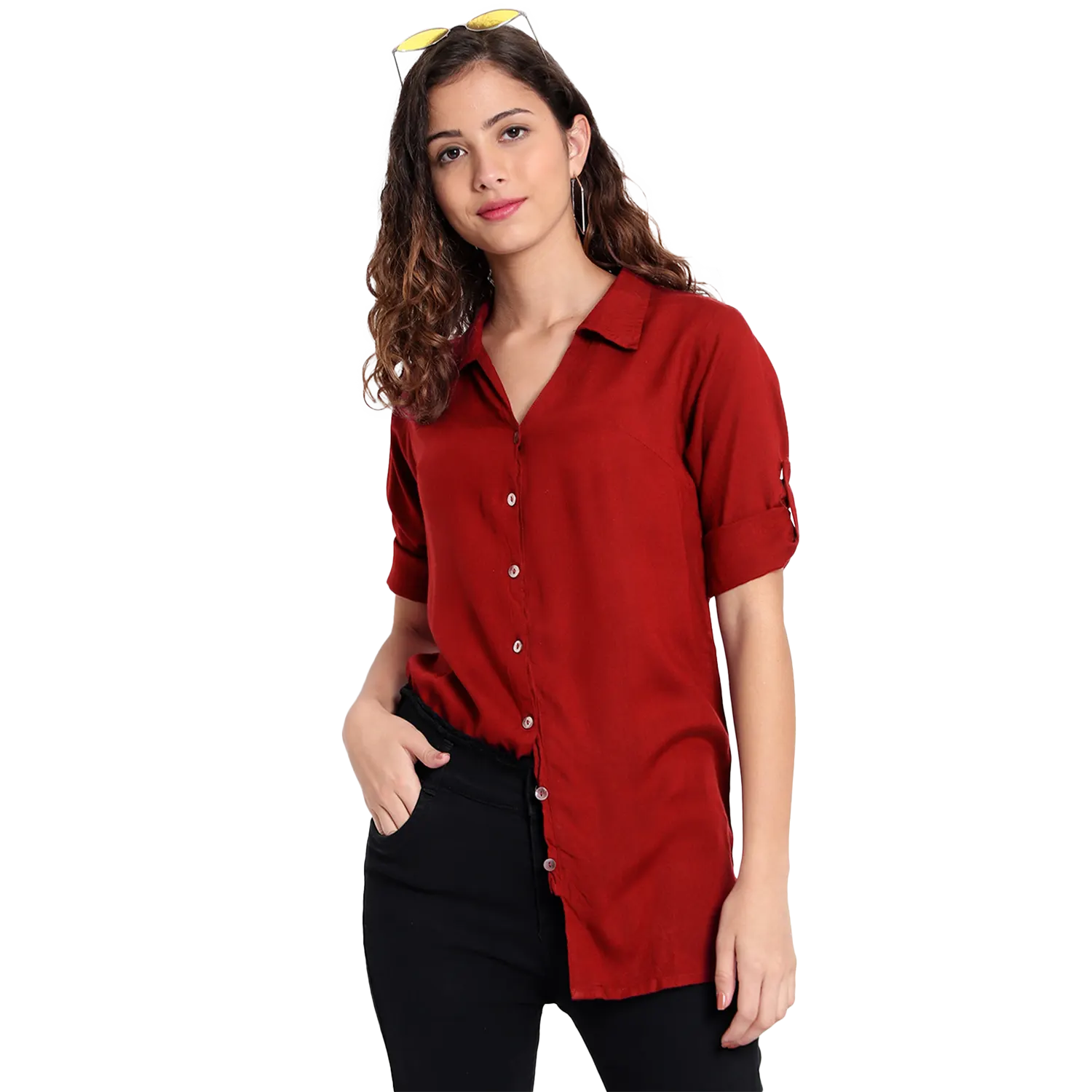 Maroon Classic Shirt