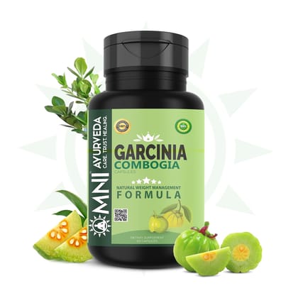 Omni Ayurveda Garcinia Cambogia Capsules For Men And Women | Weight Loss, Boost Digestion & Metabolism 60 Capsules Omni Ayurveda Garcinia Cambogia Capsules For Men And Women | Weight Loss, Boost Digestion & Metabolism 60 Capsules