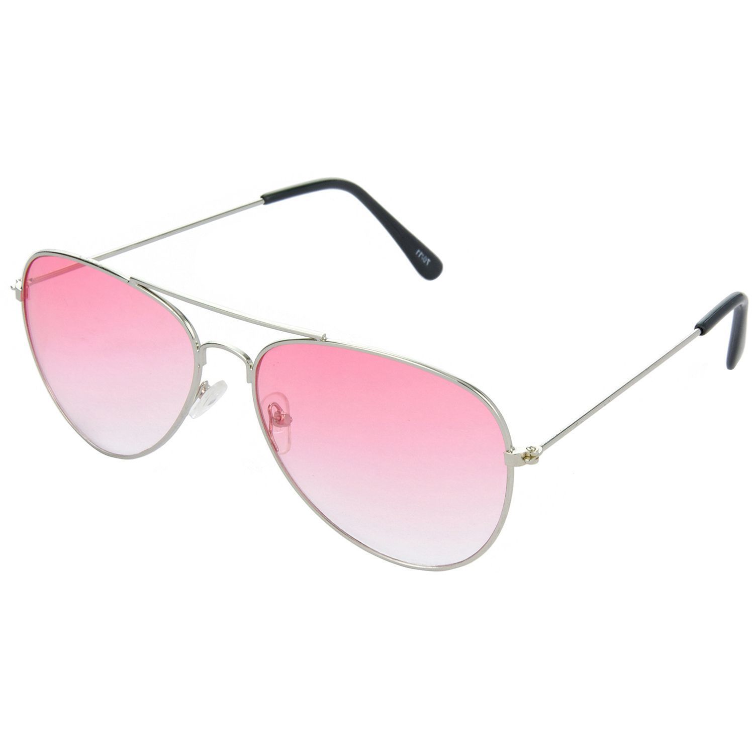 Hrinkar Red Pilot Sunglasses Styles Silver Frame Glasses for Men & Women - HRS36
