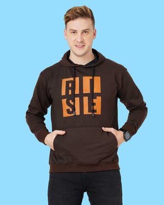 Mens & Boys Hoodies & Sweatshirts: Stay Comfortable and Stylish | Brown | Brown mens hoodie jackets for Men & Boys mens pullover hoodie - CKHD13-08