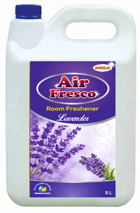 Room Freshener (Air Fresco - 5L- Lavender) | Room Freshener & Ambience Freshener | Long Lasting Fragrance |Instant Odor Elimination | Easy to use Spray of Diffuse| Alcohol Free| Water based| No harsh chemicals| | Safe to use anywhere|