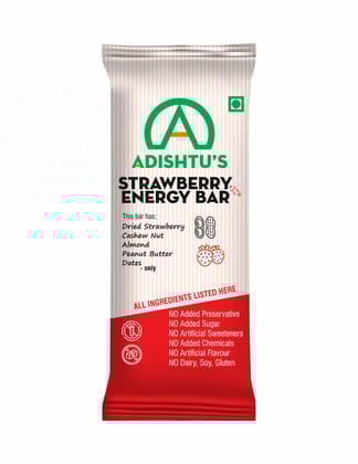 Cranberry Energy Bar - Box of 10