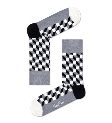 Happy Socks Filled Optic Sock