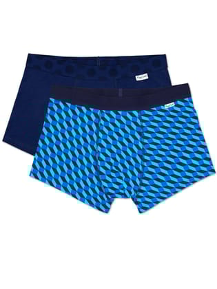 Happy Socks 2-Pack Filled Optic Trunks