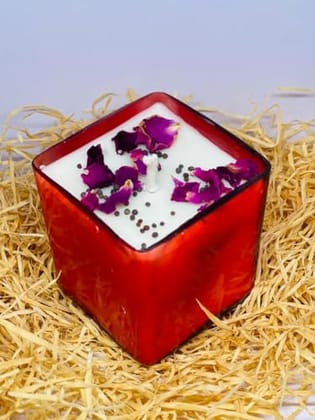 Cd Craft Square jar Candle || Decorative candle || With high fragrance || Ideal for return gifts Cd Craft Square jar Candle || Decorative candle || With high fragrance || Ideal for return gifts
