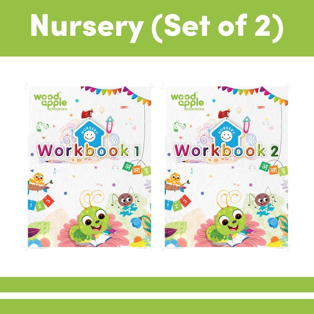 Workbook for Nursery | Age 3-5 Years | Skill Based Worksheets | Fine Motor Skill Development | Hindi, English, Maths, and EVS | Thorugh Practices | Engaging Activites | NEP Aligned