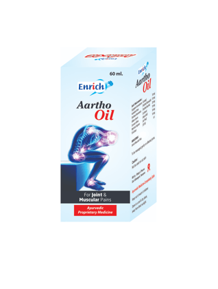 Enrich Plus Artho Oil Joint & Muscular Pains Ayurvedic Oil (Pack of 3*60ml.) Enrich Plus Artho Oil Joint & Muscular Pains Ayurvedic Oil (Pack of 3*60ml.)