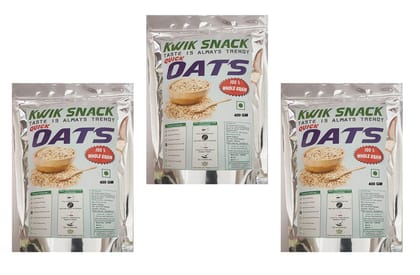COMBO PACK OF 3 QUICK OATS (400 GM EACH)