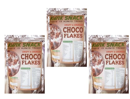 Crispy & Crunchy CHOCO FLAKES (3 X 300 GM) - 900 GM Crispy & Crunchy CHOCO FLAKES (3 X 300 GM) - 900 GM