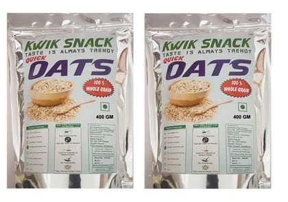 COMBO PACK OF 2 QUICK OATS (2 X 400 GM) COMBO PACK OF 2 QUICK OATS (2 X 400 GM)