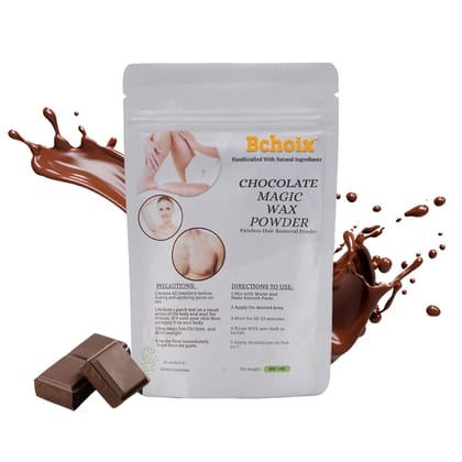 Bchoix Natural Herbal Wax Powder No Side Effects | Unisex Hair Removal Powder For All Hair & Skin Types Leg,Hand,Chest,Bikini Area Organic Hair Removal Wax Powder For Bikini,(Chocolate 100gm 1) Bchoix Natural Herbal Wax Powder No Side Effects | Unisex Hair Removal Powder For All Hair & Skin Types Leg,Hand,Chest,Bikini Area Organic Hair Removal Wax Powder For Bikini,(Chocolate 100gm 1)