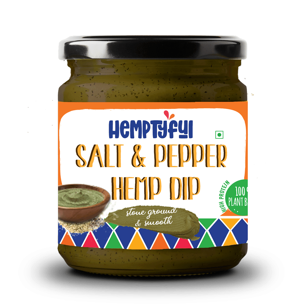 Hemptyful Salt & Pepper Hemp Dip 180gm