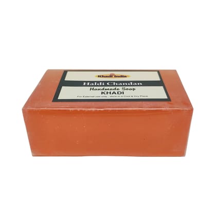 NATURAL HANDCRAFTED HALDI CHANDAN SOAP NATURAL HANDCRAFTED HALDI CHANDAN SOAP
