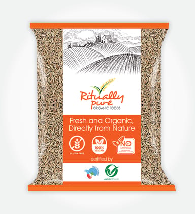 Ritually Pure 100% Organic | Natural Spices | Jeera (Cumin seeds) | 200 Gm Pack Ritually Pure 100% Organic | Natural Spices | Jeera (Cumin seeds) | 200 Gm Pack