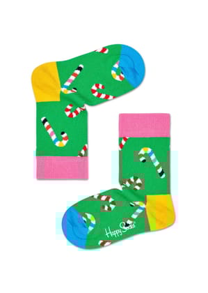 Happy Socks Kids Candy Cane Sock