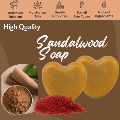 Heart Shaped Chandan Soap Heart Shaped Chandan Soap
