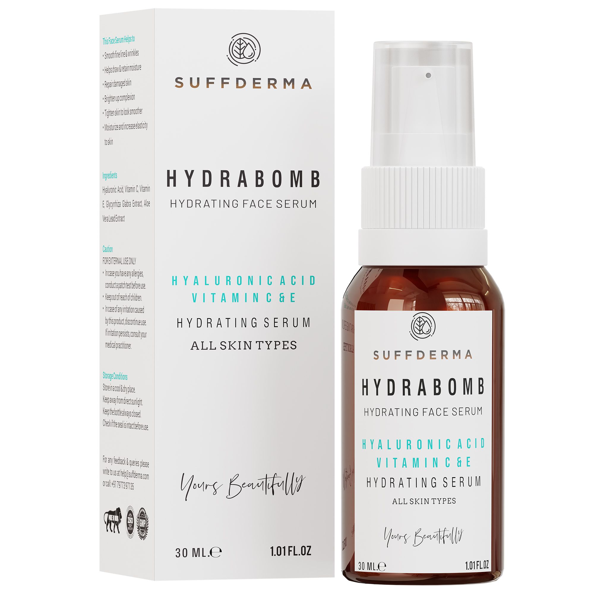 Hydrabomb Hydrating Face Serum - 30ml