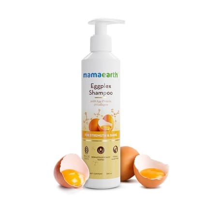 Mamaearth Eggplex Shampoo With Egg Protein For Strength And Shine (250ml) Mamaearth Eggplex Shampoo With Egg Protein For Strength And Shine (250ml)