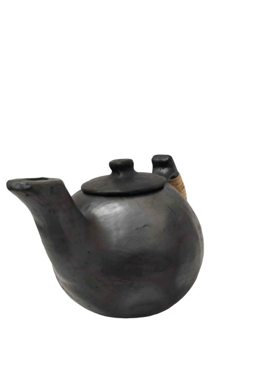 Tribes India Stone Pottery Kettle Wine
