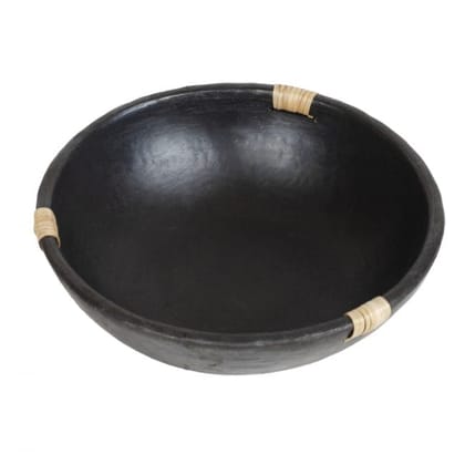 Tribes India Stone Pottery Fruit Bowl