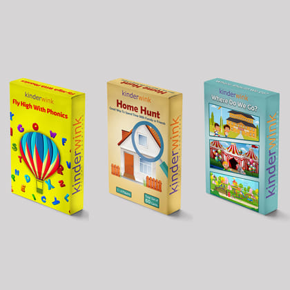 Combo of 3 Educational Flash Card Games - Fly High with Phonics , Where Do We Go?, Home Hunt Combo of 3 Educational Flash Card Games - Fly High with Phonics , Where Do We Go?, Home Hunt