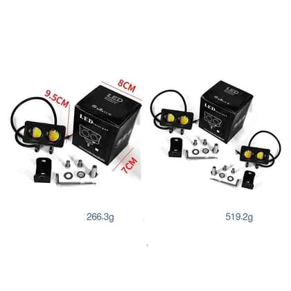 Motorcycle LED Driving Fog Lights Amber/White 40W Double Color Led Offroad Spot Light 3Inch Bumper Light for Cars ATV UTV Auxiliary Lights (2) Motorcycle LED Driving Fog Lights Amber/White 40W Double Color Led Offroad Spot Light 3Inch Bumper Light for Cars ATV UTV Auxiliary Lights (2)