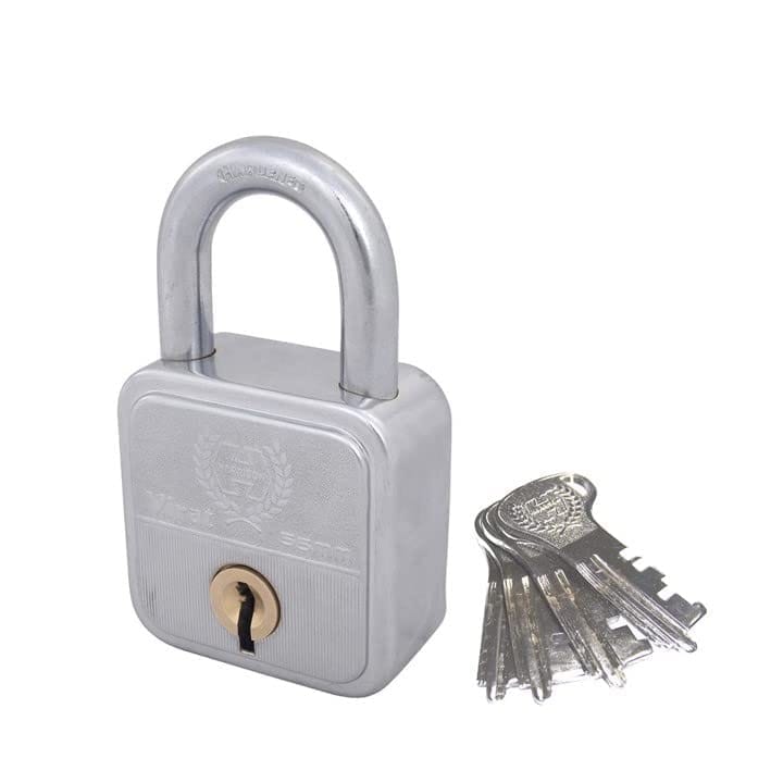 Harrison 0580 Premium Square Padlock BCP Finish Virat
