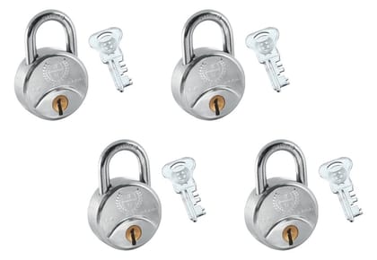 Harrison SC-2000-0558 Ten levers and 75MM Body Padlock with 4 Keys (Pack of 4)
