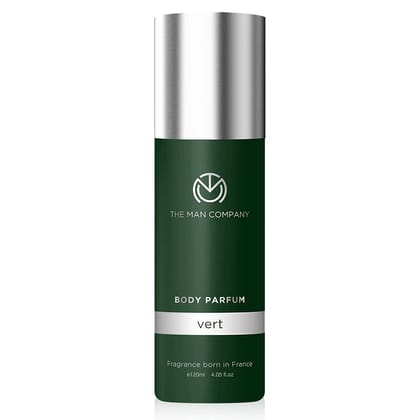 The Man Company Non-Gas Body Perfume For Men - Vert- 120ml The Man Company Non-Gas Body Perfume For Men - Vert- 120ml