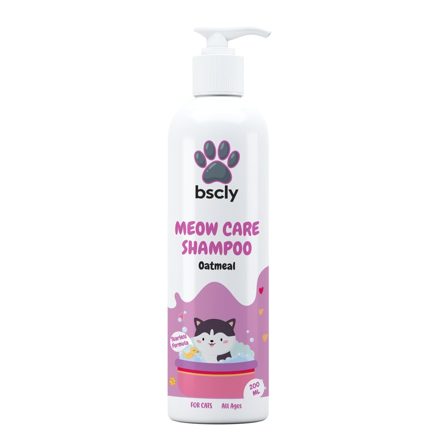 Bscly Meow care Shampoo with Oat - 200ml