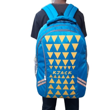 School Bags Archies College Backpack 02 (E) Sky Blue Canvas Onesize School Bags Archies College Backpack 02 (E) Sky Blue Canvas Onesize