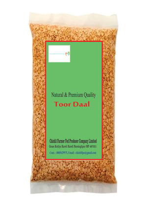 MP Famous Toor Dal Unpolished, High Protein Sortex Clean, (Arhar Dal, 1000g Pack of 1)
