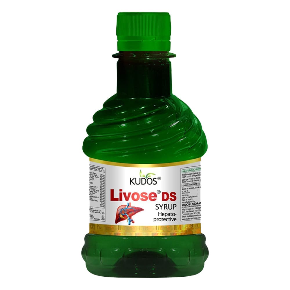 Kudos Livose Ds Syrup | Liver Problem Management | 250ml