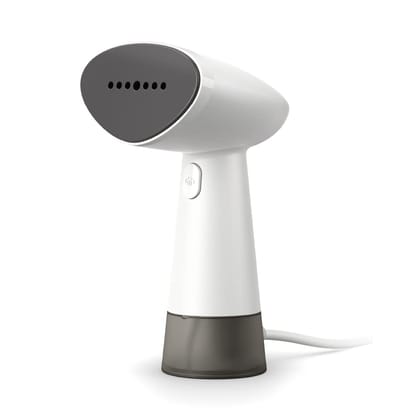 Philips Handheld Garment Steamer STH1010/10 - Compact, Convenient Vertical Steaming, 900 Watt Quick Heat Up, Kills 99.9%* Bacteria