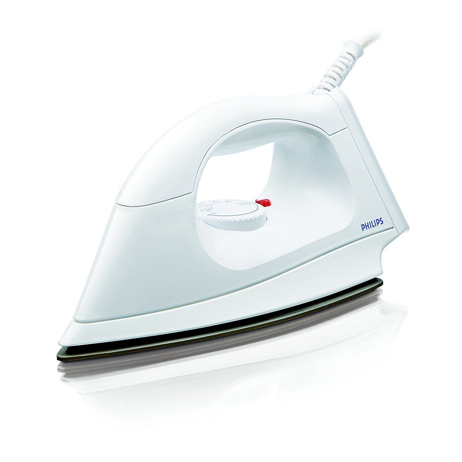 Philips HI113 1000-Watt Plastic Body Ptfe Coating Dry Iron