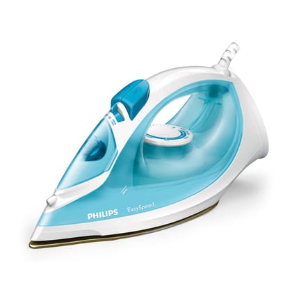 Philips Steam Iron GC1011/01 With 1200 Watts Power, Linished Soleplate, up to 15 G/Min of Steamphilips Steam Iron GC1028/20 – 2000-Watt, From World’s no.1 Ironing Brand*, Golden Non-stick Soleplate, Steam Rate of up to 25 G/Min, Drip Stop Technology