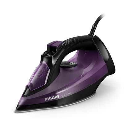 Philips Domestic Appliances Steam Iron DST5030/80 2400 Watt Quick Heat up With up to 45 G/Min Steam 180 G Steam Boost Steamglide Plus Soleplate Vertical Steam