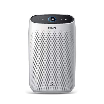 Philips AC1215/20 Air Purifier, Long Hepa Filter Life Upto 17000 Hours, Removes 99.97% Airborne Pollutants, 4-Stage Filtration With True Hepa Filter (White)